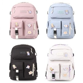 Laptop Backpack Daily Bag Men's Backpack Backpack Popular Bag Men's Student Backpack College Student school sky blue