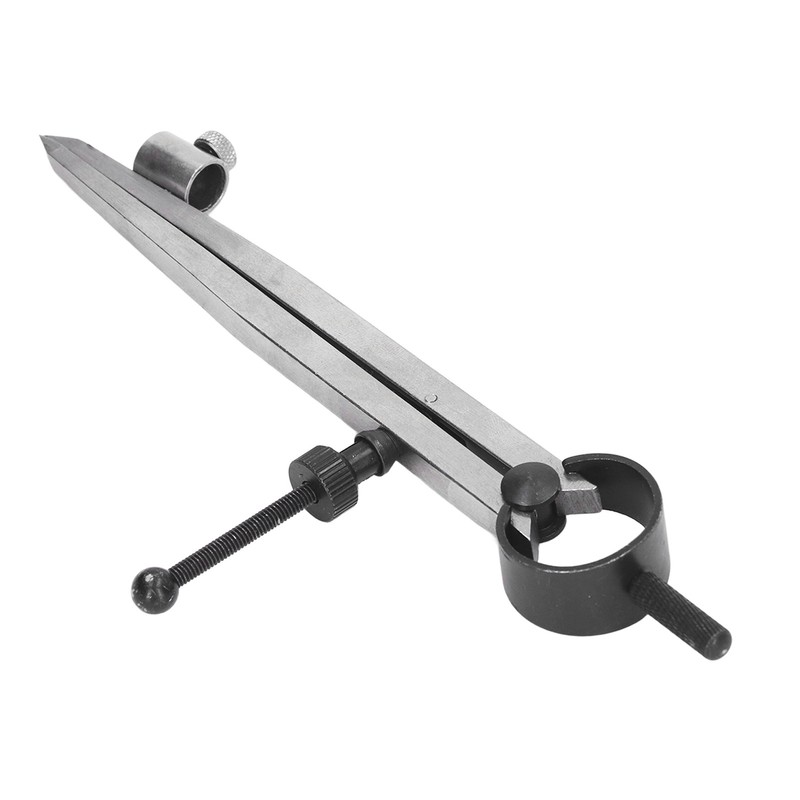 Wing Divider Gauge Carbon Steel Adjustable Angle Lockable Scribing Tool