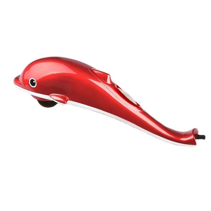 Deep Tissue Percussion Massager Dolphin Shape for Neck Shoulder Relieve