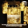 Gresonic Fairy Lights Plug in 300LED 30m/99ft Warm White 8