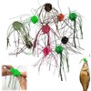 Crovakeu 10PCS Dice Shaped Soft Fishing Bait - PVC Slow