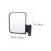 SUPVOX 1 Set Professional Replaceable Golf Cart Mirrors Side Mirrors
