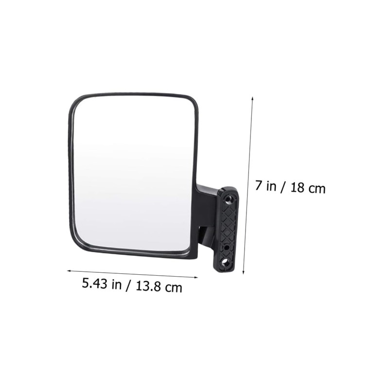 SUPVOX 1 Set Professional Replaceable Golf Cart Mirrors Side Mirrors