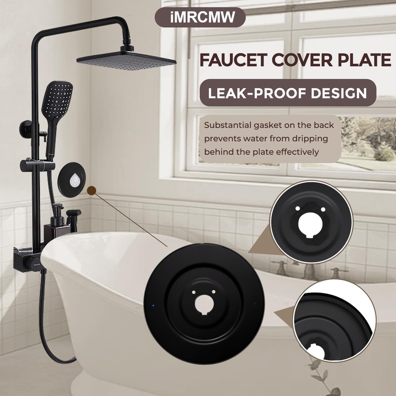 iMRCMW Shower Escutcheon Plate Replacement for Moen 16090 Chateau Collection,