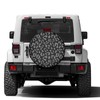 Foruidea Leopard Print Spare Tire Cover Wheel Tire Cover Fit