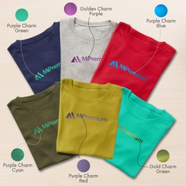 MiPremium Chameleon Heat Transfer Vinyl Iron On HTV Compatible with Cricut Air & Expression Silhouette Cameo & Other Cutters. Assorted Gradient Change Color Pack of 12" x 12" Inch (6 x Sheets)