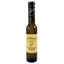 Salute Santé! Artisanal Champagne Vinegar – 200ml – Bright & Fruity Gourmet Vinegar for Dressings, Marinades & Finishing – Small Batch, Non-GMO, Vegan, Handcrafted Culinary Essential