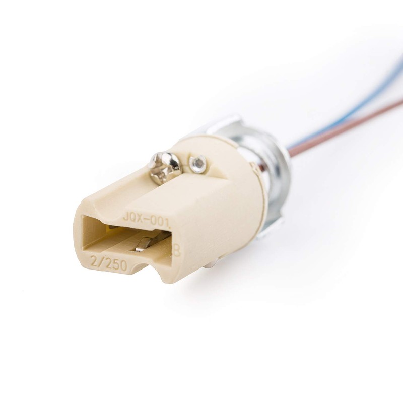 ODETOJOY G9 Base Bulb Socket Ceramic Lamp Holder Halogen Beads