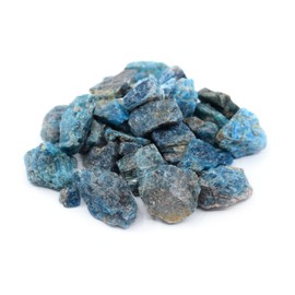 EISCO Rough Blue Apatite Crystal Pieces, 12oz Bag - Raw Natural Gem Mineral Stone for Tumbling, Lapidary, Arts & Crafts, Jewelry Making, Decorating, Vase Filler, Healing & Reiki