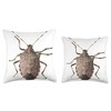 Stink Bug Entomology Insects Funny T-Shirt Throw Pillow