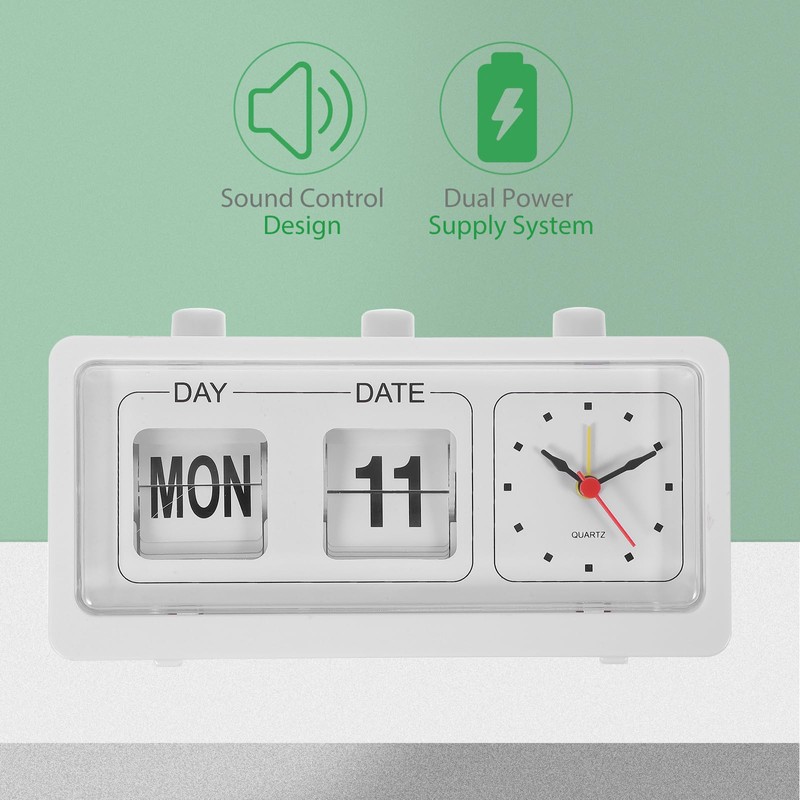 Warmhm Led Digital Clock Date Clock Digital Clock Large Display