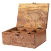 storeindya Wooden tea box Caddy with Tree Of Life Motif