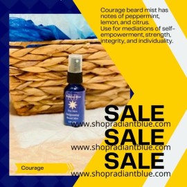 Radiant Blue Invigorating Beard Mist Shop Radiant Blue Invigorating Beard Oil Mist (Positivity) BESTSELLER!!