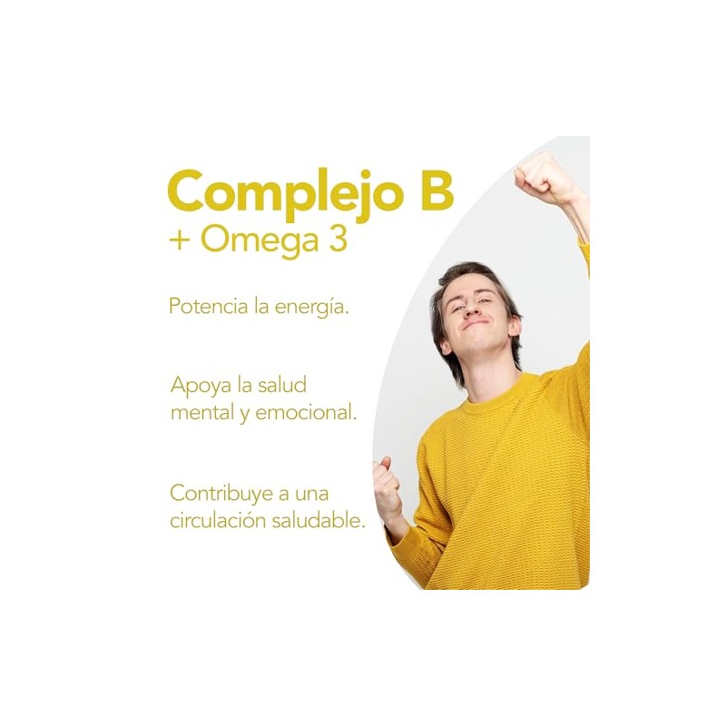 COMPLEJO B | NatGel Complejo B Completo con Omega 3