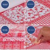 Home Direct Round Oilcloth PVC Wipe Clean Tablecloth Table Cover
