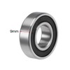 sourcing map 6002-2RS Deep Groove Ball Bearings 15mm x 32mm