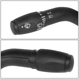 DNA MOTORING OEM-SW-0027 Combination Switch Compatible with 05-14 E150 E250 / 05-19 E350 E450,H/L Dimming, Turn Signal, Hazard Light, Wiper, Washer,Black