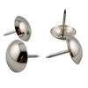 Decotacks® Large Silver Finish Upholstery Nails/Tacks, 1 Inch Large Head