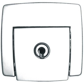 Ohio Travel Bag Lock, 1-13/16 Inch, Chrome Finish, Zinc Alloy, L-1621-CHR