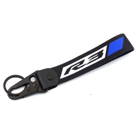 MOWOK For YAMAHA YZF R3 R1 R6 YZFR1 YZFR3 YZFR6 YZF-R1 YZF-R3 YZF-R6 Motorcycle Accessories Key Chain Keyring Keychain (blue-R3)