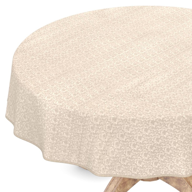 Premium Oilcloth Tablecloth Vinyl Oilcloth Tablecloth Washable Round 150 cm