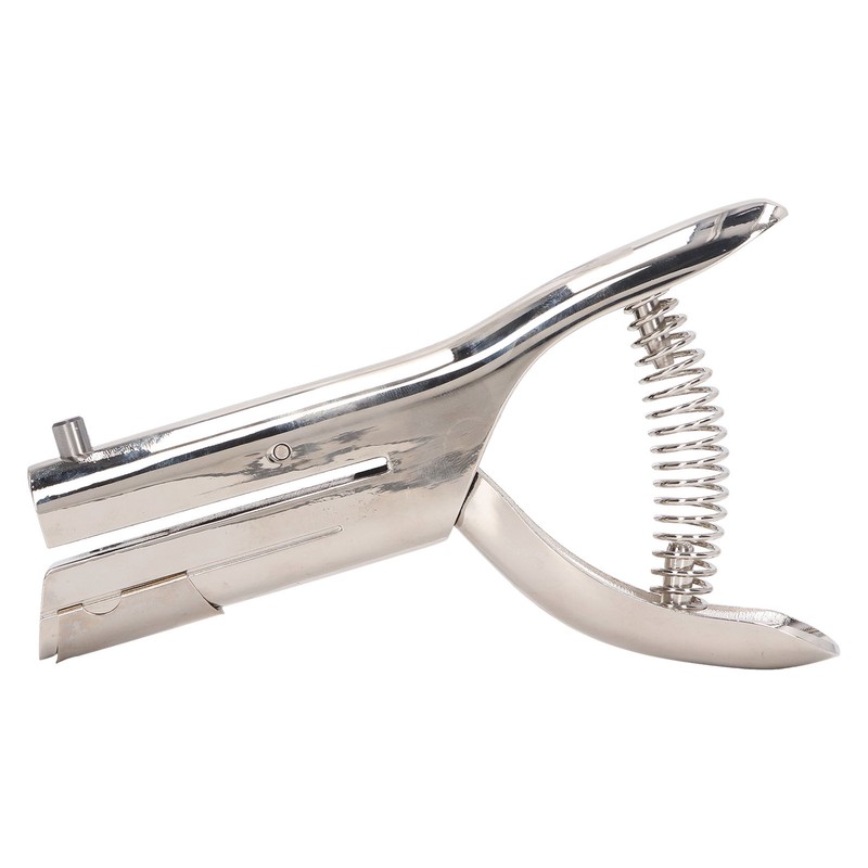 Heavy Duty Hand Held Hole Punch 6mm Dia Round Single