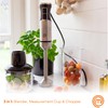 MasterChef Immersion Blender Handheld, Stainless Steel Hand Held Blending Stick