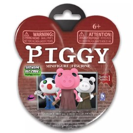 Phatmojo 1x PIGGY SERIES 1 ROBLOX 3-INCH MINI FIGURE MYSTERY PACK WITH EXCLUSIVE DLC CODE