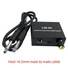 Lyaciomn Audio Passive Attenuator,Line Output Signal Sound Card, Speaker, Microphone, Mic Port, High Low Level Converter +6.5 Line, 500701297A2