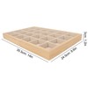 Jewelry Storage Display Trays Multipurpose 24 Grids Jewelry Tray for