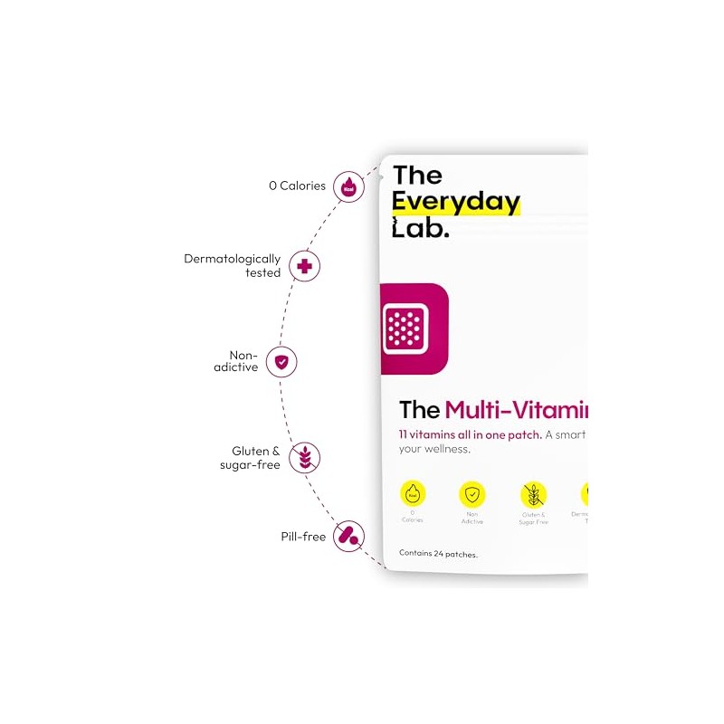 The Everyday Lab Parches Multivitamínicos 11 Vitaminas en 1 24