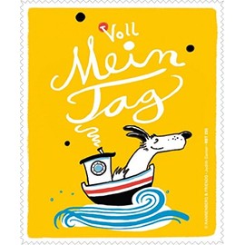 Cleaning Cloth Glasses Cleaning Cloth "Voll mein Tag" Microfibre Cloth Cleaning Cloths Glasses Cleaning Cloths