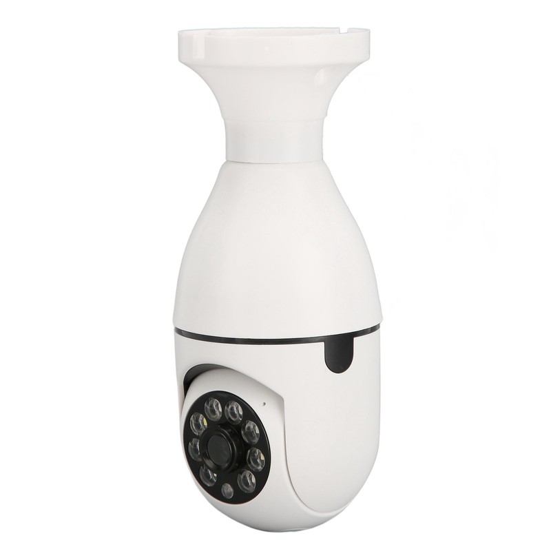 Bulb Security Camera 1080P Wireless 360 Degree Panoramic Intelligent HD