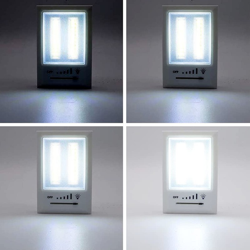DEKTON PRO Light DT50553 XM80 Brightness Mood Light,White,80 LUMENS,5m Beam,Cordless,Portable,BATERIES