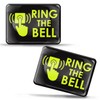 SkinoEu 2 x 3D Gel Sign Notification Symbol Ring The