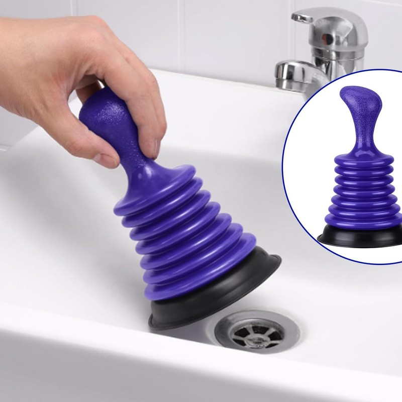 1 Pcs Sink Plunger, Toilet Plungers for Unblocking Drains –