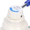 Air Hand Valve Pneumatic Rotary Lever Flow Control 3 Position