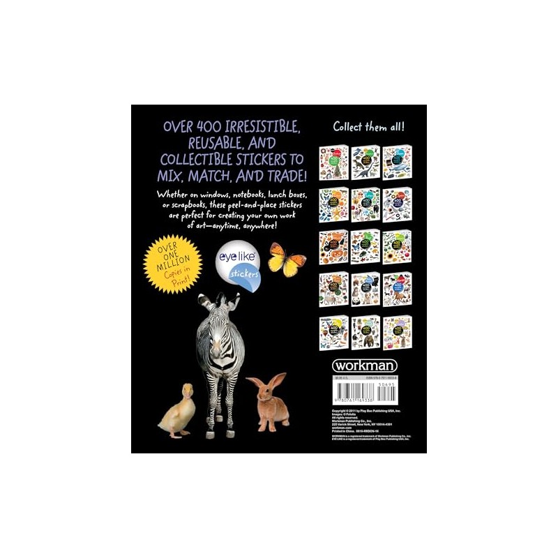Eyelike Stickers: Animals