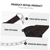 WHAMVOX Weightlifting Belt with Chain Oxford Design Back Support for