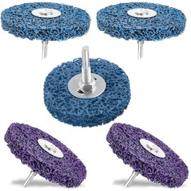 CTDMJ CSD Disc 100 mm, Pack of 5 CBS Sanding Disc, Coarse Cleaning Disc, Sanding Discs for Angle Grinders of Paint, Rust Welds, Oxidation Cleaning & Removal