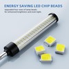 LED Magnetic Work Light, 24W high Brightness,Flexible Gooseneck lamp with