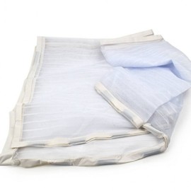 Magnetic Entryway Screen Door (White/Medium) Door Screen Net