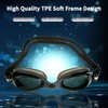 Water Gear Razor Anti-Fog Goggle (Smoke W/Smoke Frame)