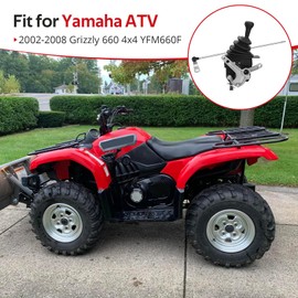 JAVIK Gear Shifter & Rod Kit Fit for Yamaha Grizzly 660 4x4 YFM660F 2002-2008,OEM#5KM-18300-03-00 5KM-18300-02-00 5KM-18115-10-00