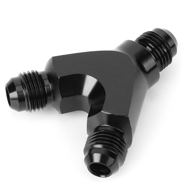 Aluminum Alloy 3-Way Fitting Adapter Y Type AN6 6AN Male