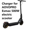 upright battery Charger power adapter For AOVOPRO esmax E-scooter #A2