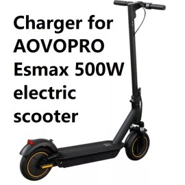 upright   battery Charger power adapter For AOVOPRO esmax E-scooter #A2