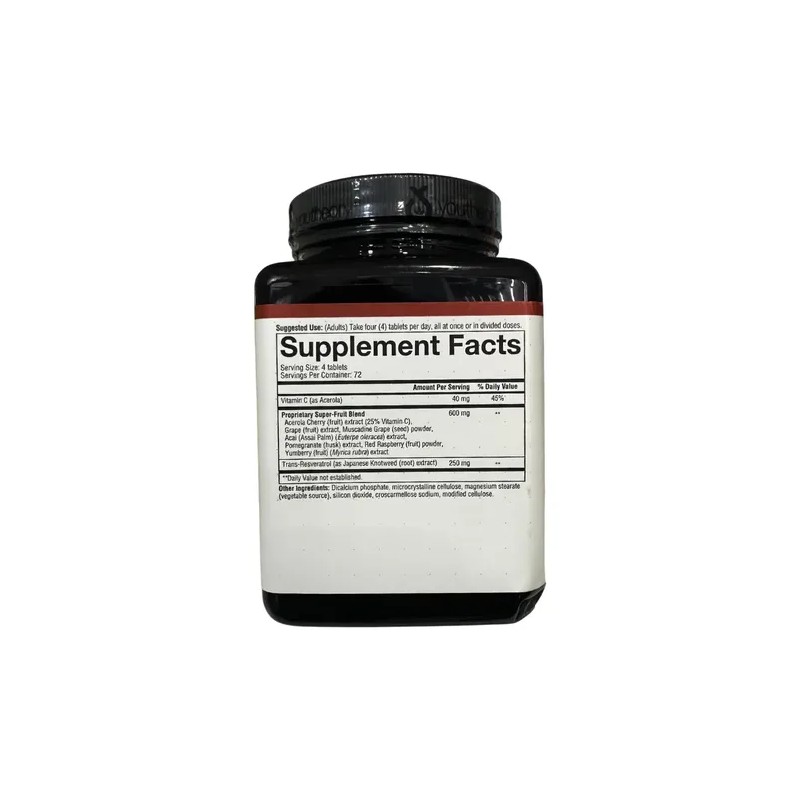 Resveratrol Antioxidante Vitaminas Mujer Hombre 290 Tabletas
