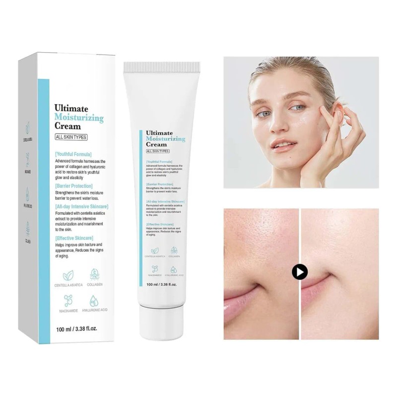 Crema Para El Cuidado De Los Ojos: Hidratante Y Rejuvenecedo
