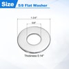sourcing map 6 Pcs 5/8" Fender Washers 1-3/4" OD, 304